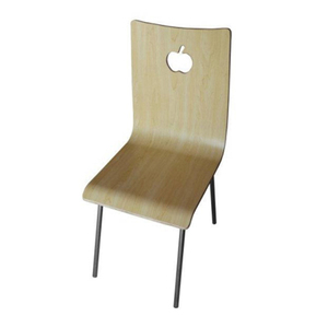 曲木椅04-LJ||钢制四脚椅|办公椅|洽谈椅|餐椅|椅子