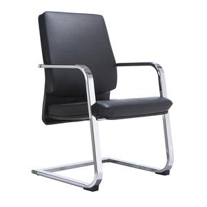 867C-BK||钢制弓形椅|办公椅|会议椅|会客椅|洽谈椅|椅子