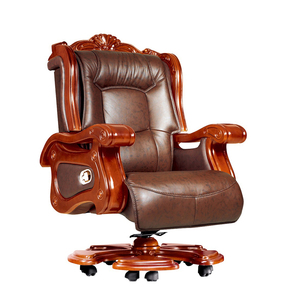 603H-HJ||木脚转椅|办公椅|班椅|老板椅|椅子