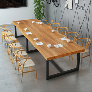 QZ-101实木板桌多功能桌大板茶桌