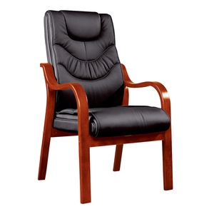 221H-HJ||木制四脚椅|办公椅|会议椅|会客椅|洽谈椅|椅子